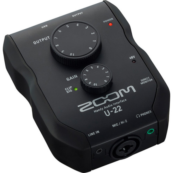 USB аудіоінтерфейс ZOOM U-22